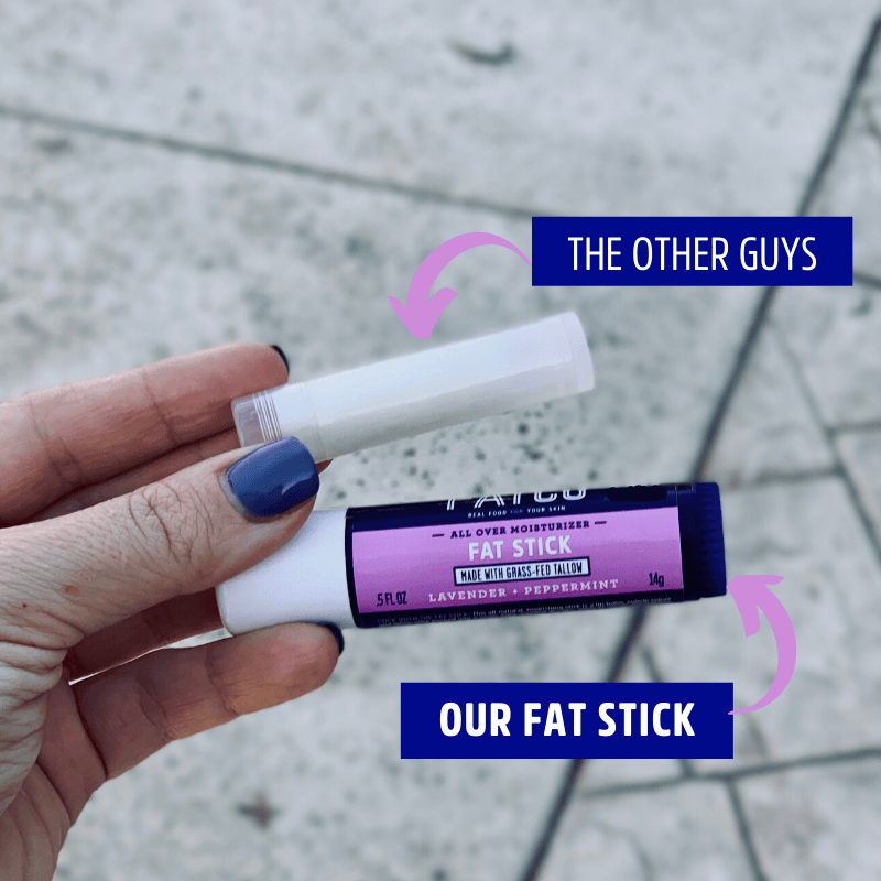 Fat Stick, Lavender + Peppermint, 0.5 Oz - My American Goods
