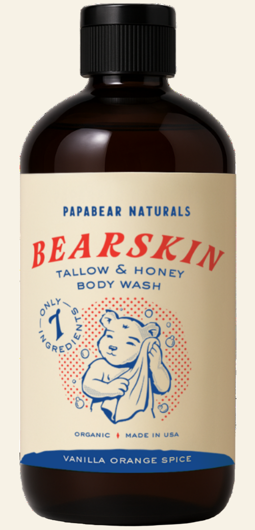 Papabear Bearskin Body Wash - My American Goods