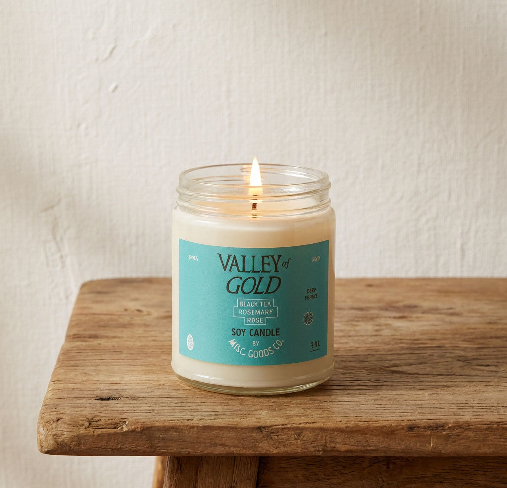 "Valley of Gold" Soy Candle
