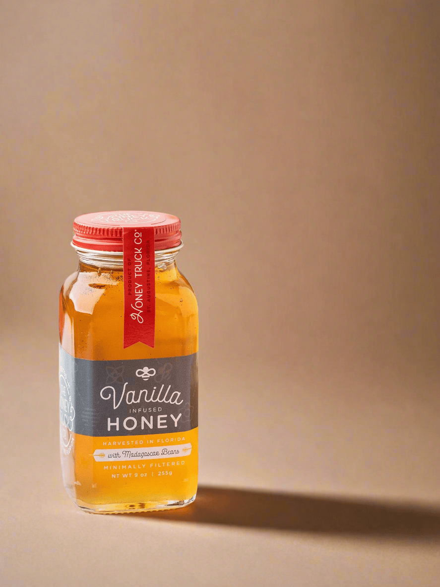 Vanilla Infused Honey - My American Goods