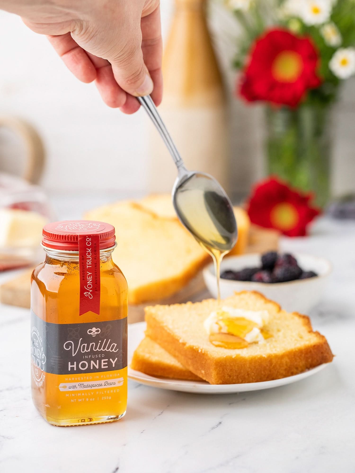 Vanilla Infused Honey - My American Goods