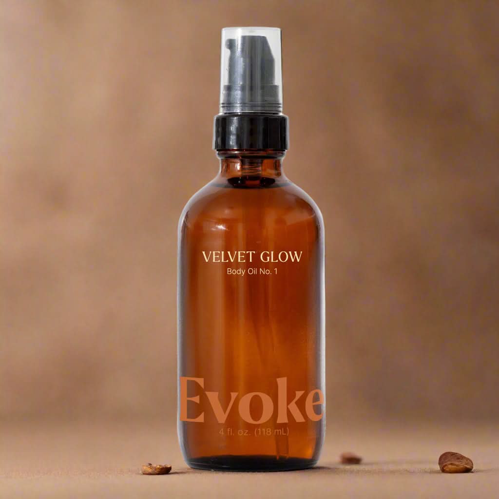 Brown bottle labeled &