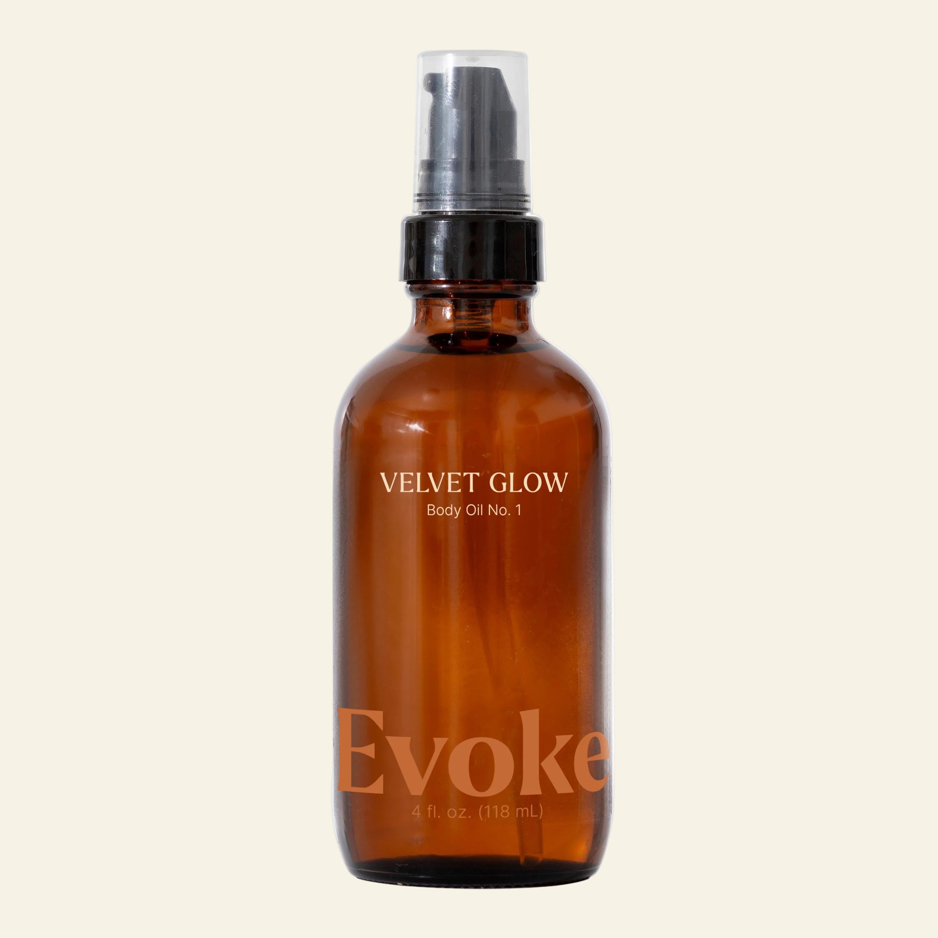 Brown bottle labeled &