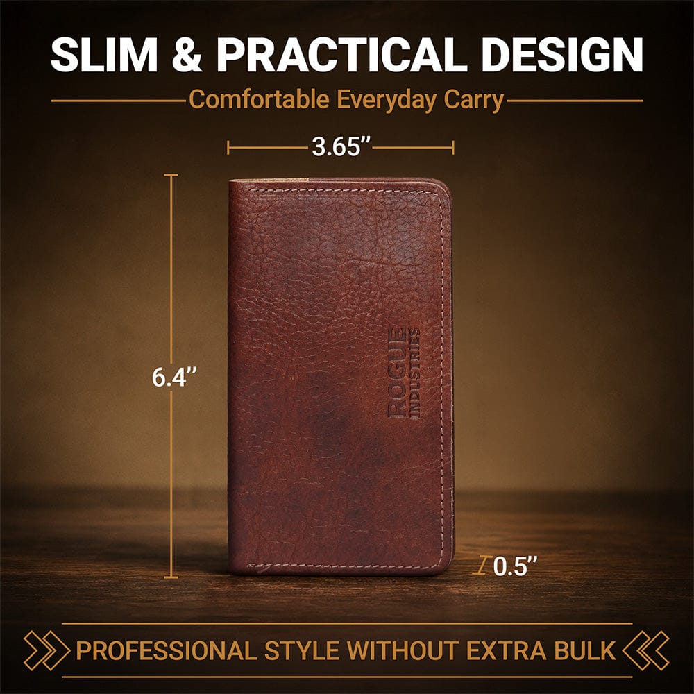 Rogue Industries Leather Checkbook Cover