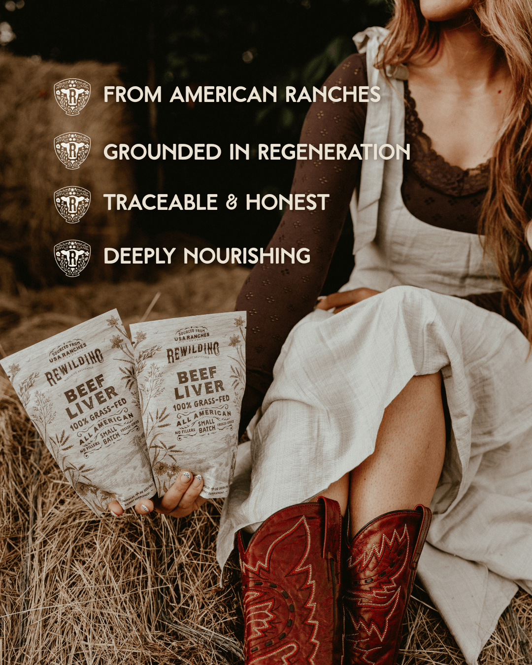 ReWilding USA Beef Liver Capsules