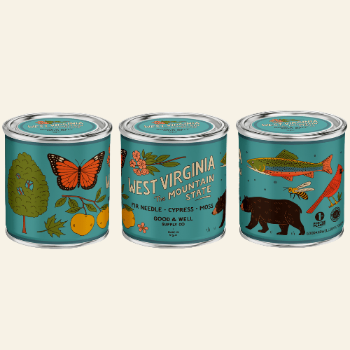West Virginia State Candle - My American Goods