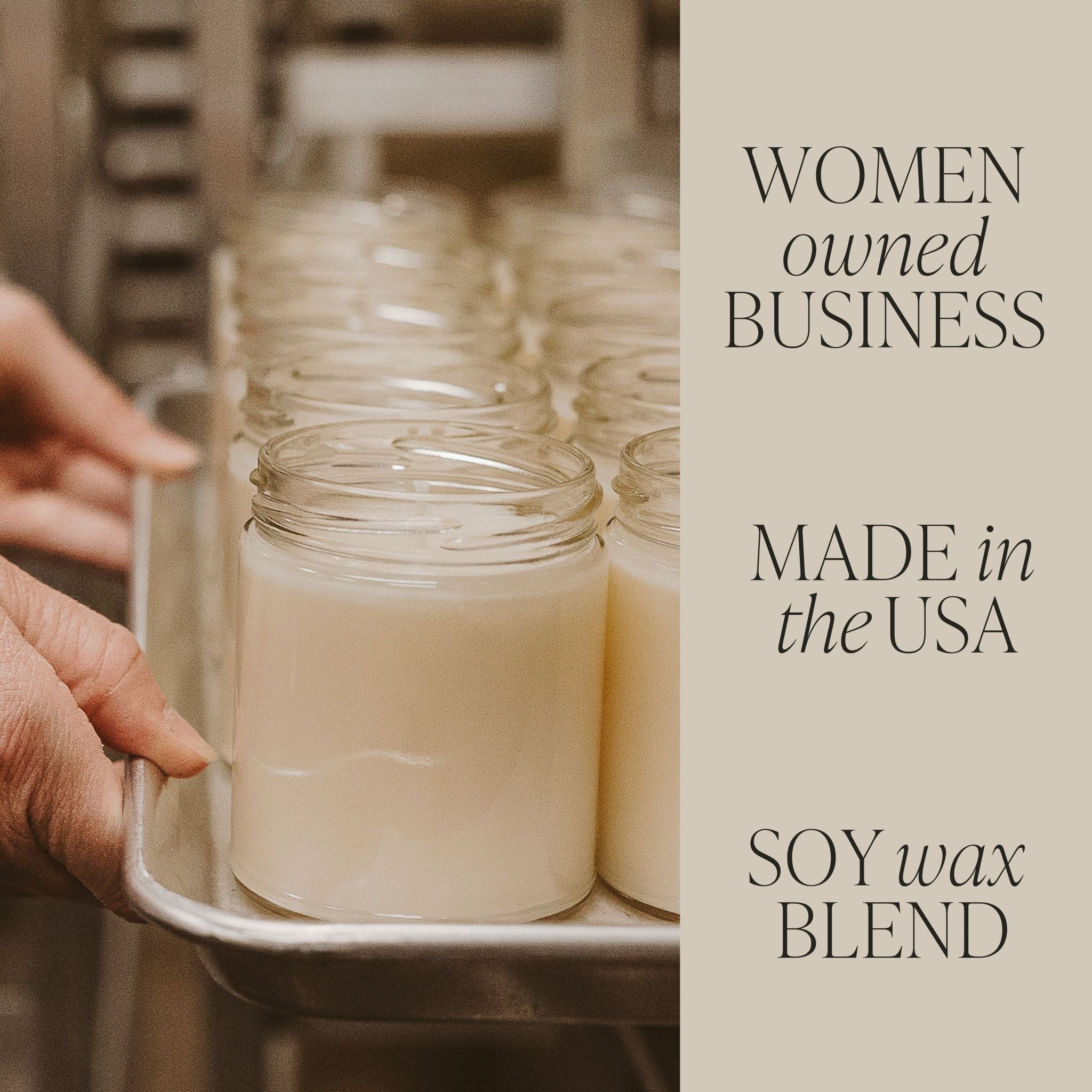 Flower Shop Soy Candle - Clear Jar - 9 oz - My American Goods