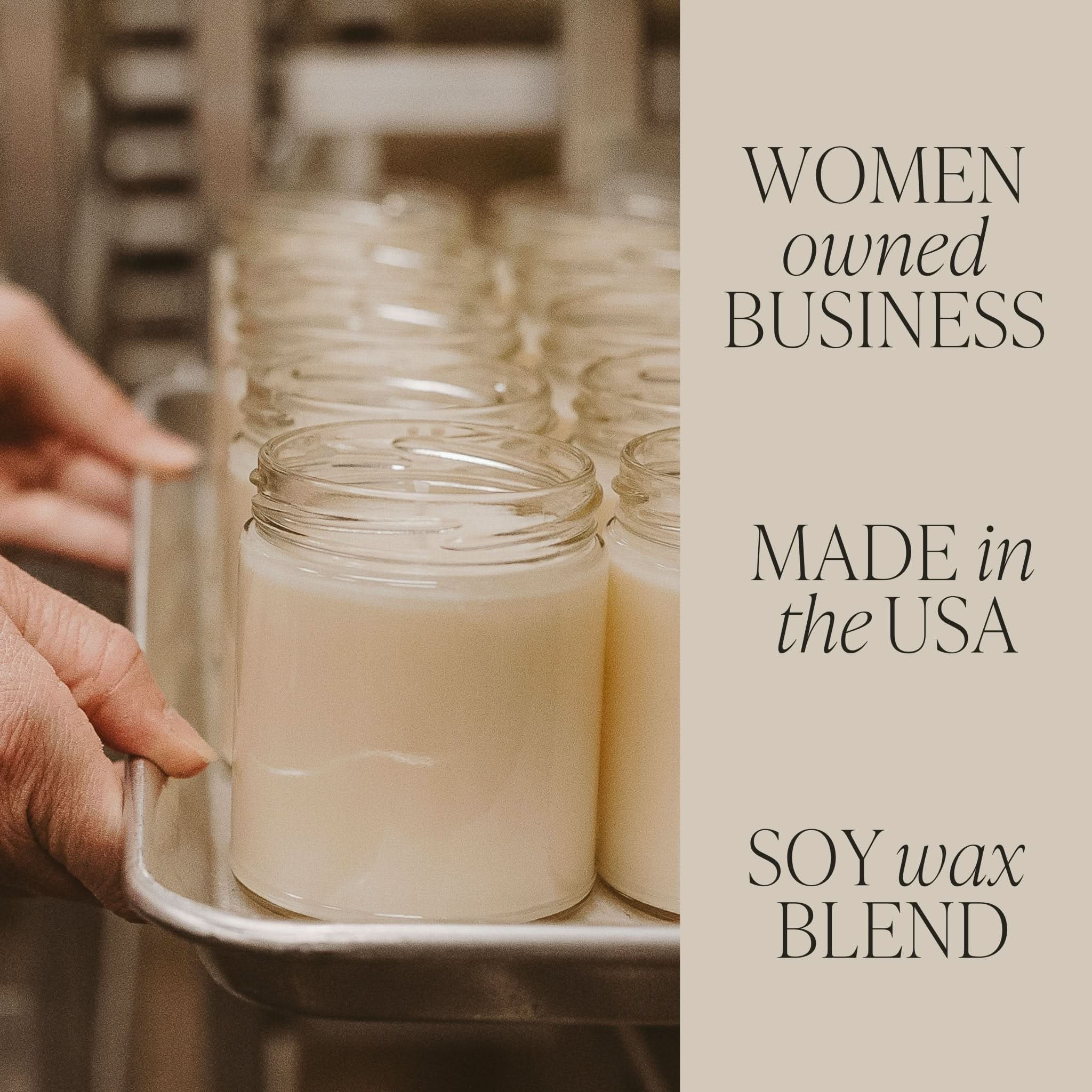 Flower Shop Soy Candle - Clear Jar - 9 oz - My American Goods