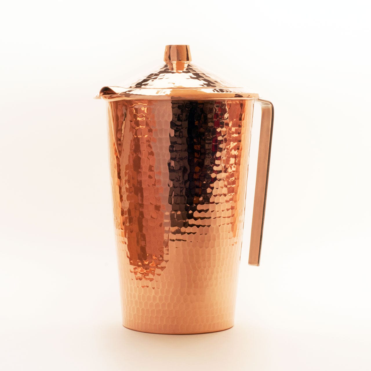 Sertodo Pitchers 70 fl oz Gangotri Copper Water Pitcher with Lid
