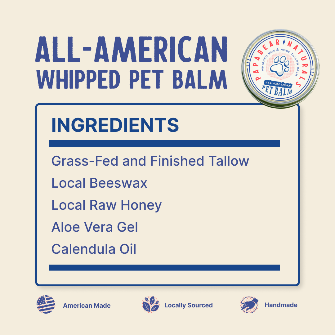 Papabear All American Whipped Pet Balm
