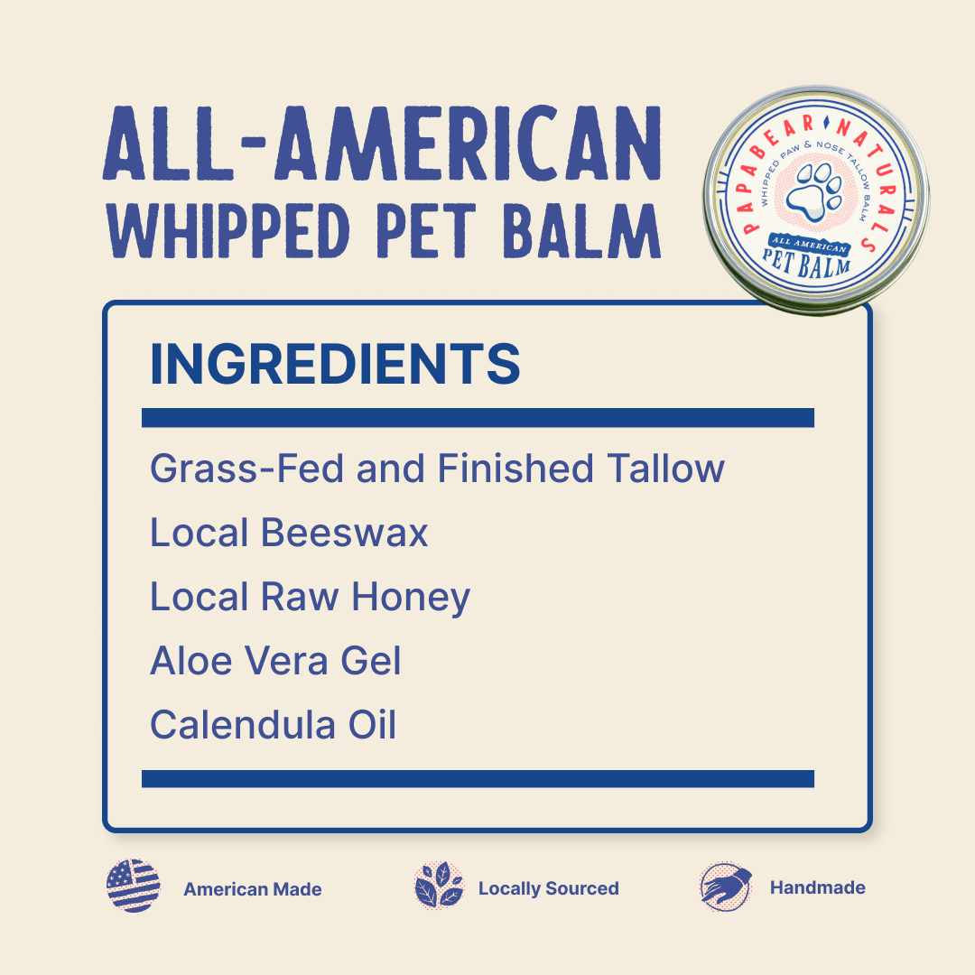 Papabear All American Whipped Pet Balm - My American Goods