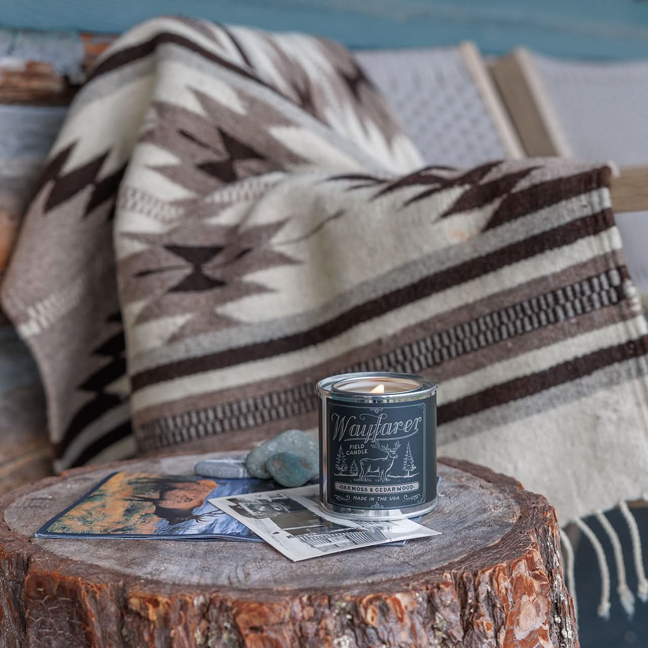 Good & Well Supply Co Candles Half Pint / 8oz / Cotton Wick Wayfarer Field Candle