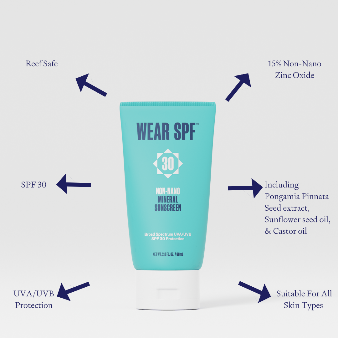 Wear SPF Wear SPF - Non-Nano Mineral Sunscreen Lotion