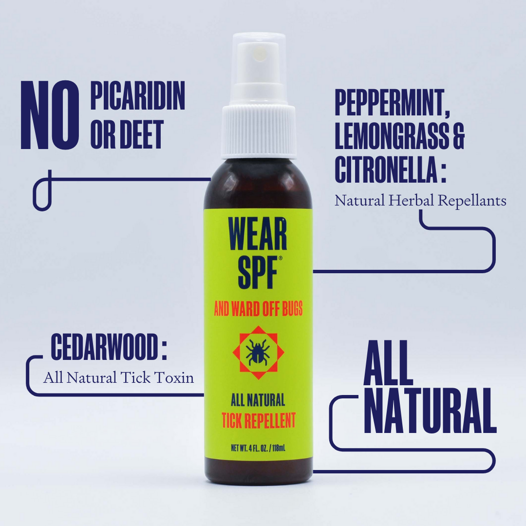 Wear SPF - All Natural TICK Repellent