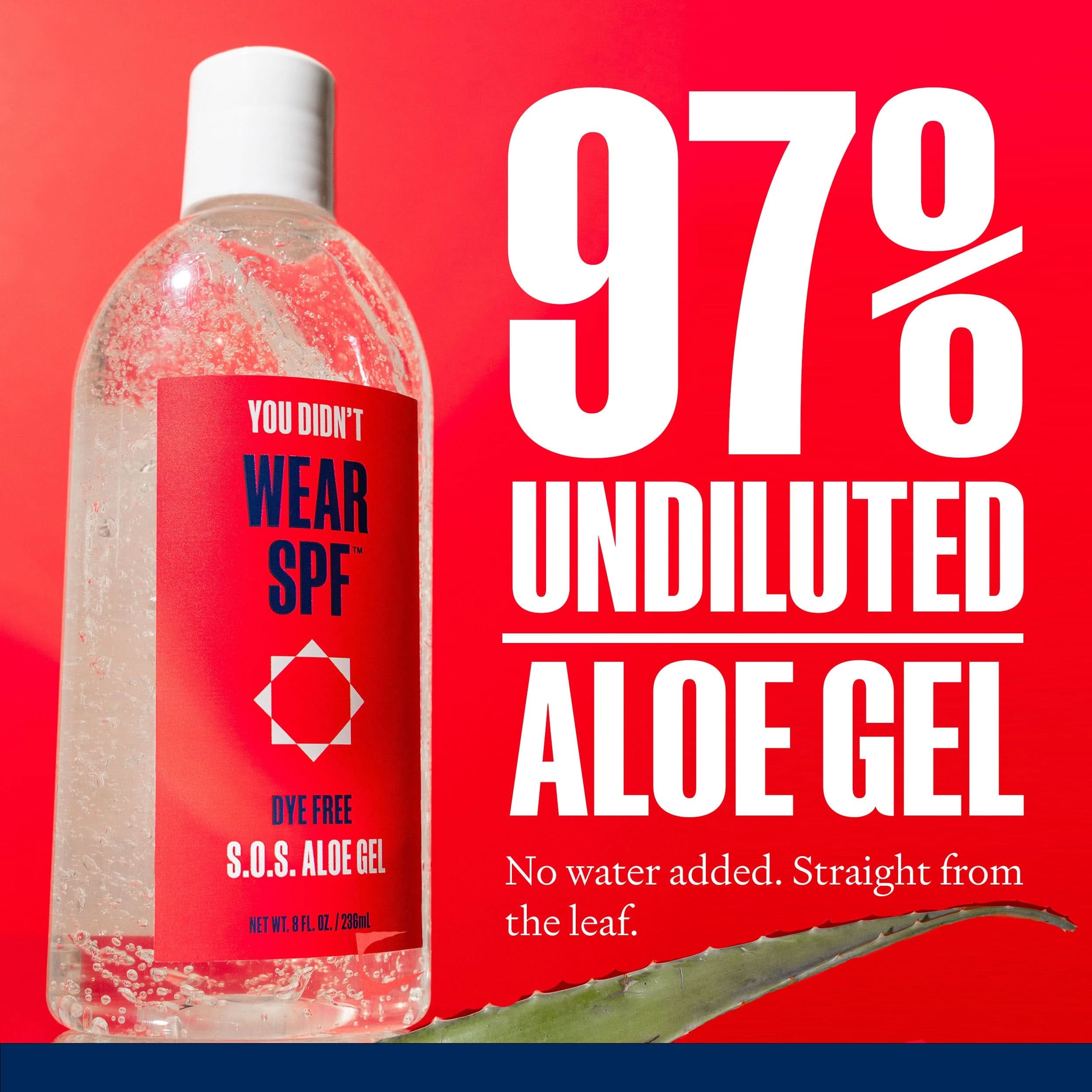 Wear SPF - S.O.S Aloe Gel - My American Goods