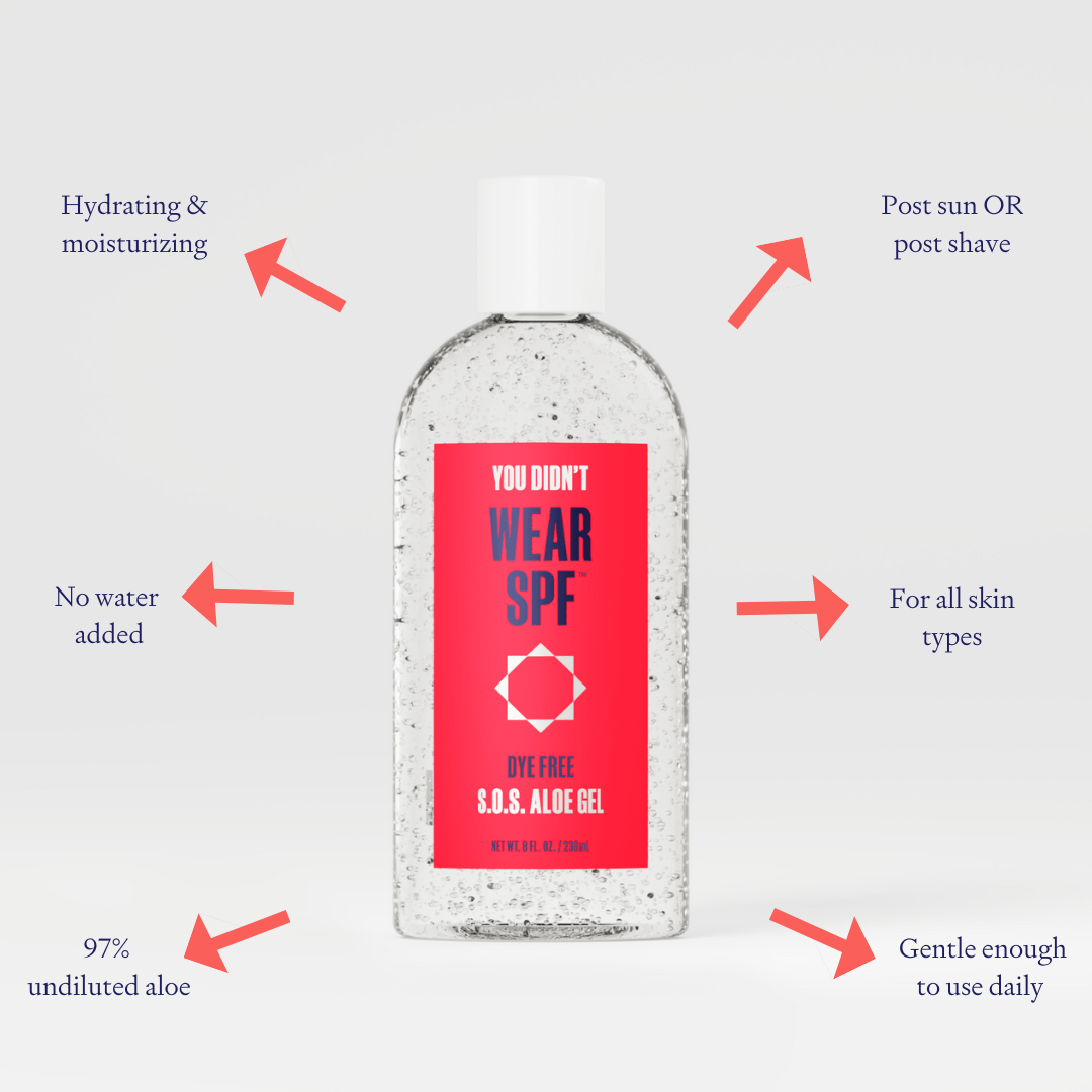 Wear SPF - S.O.S Aloe Gel - My American Goods