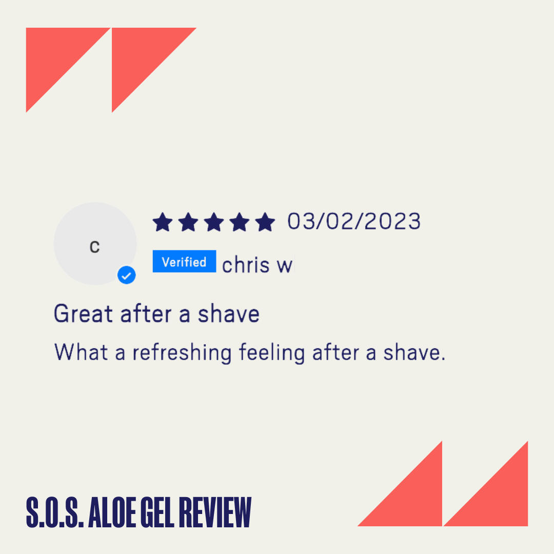 Wear SPF - S.O.S Aloe Gel - My American Goods