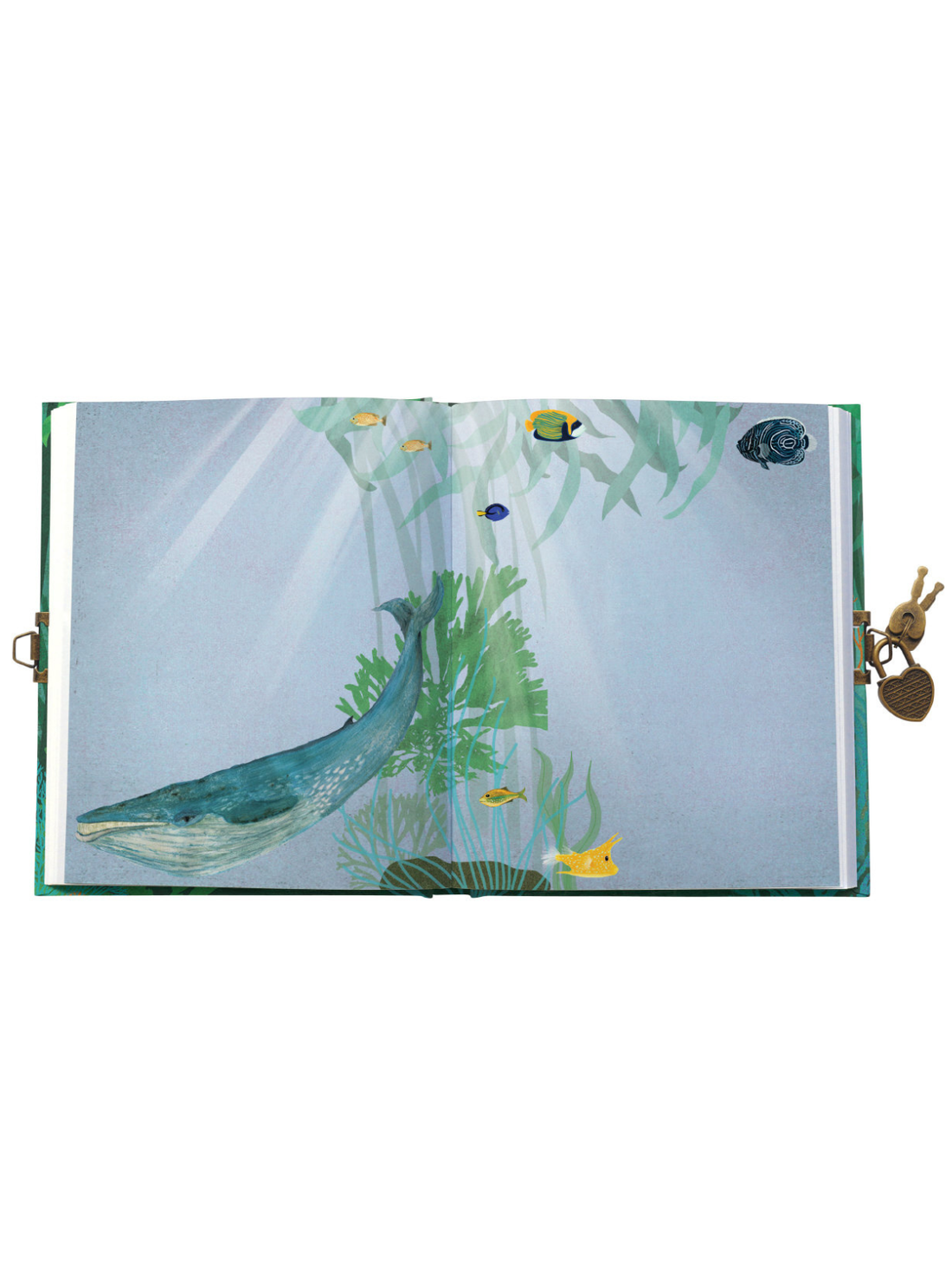 Whale Song Lockable Notebook Diary - My American Goods