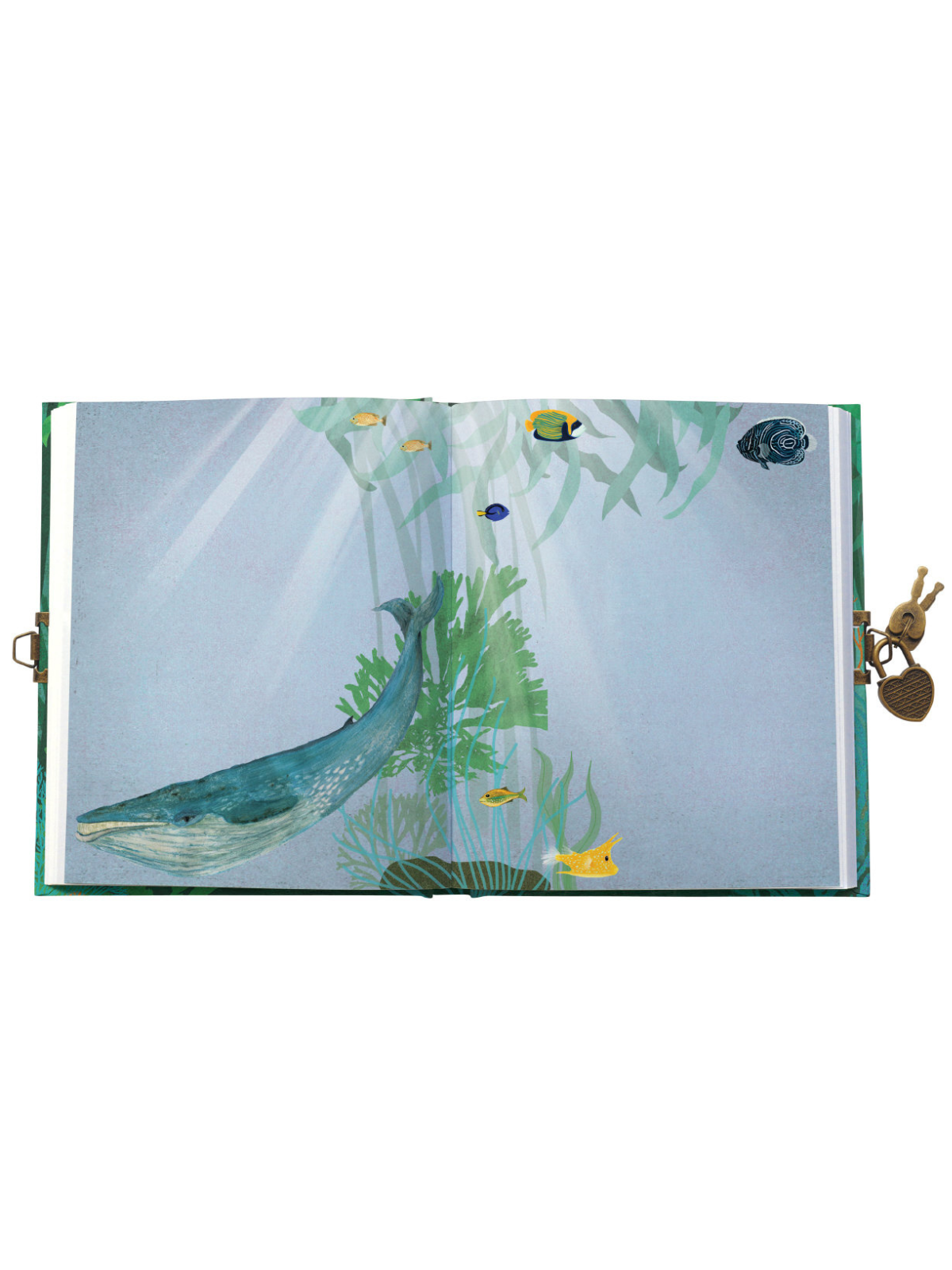 Whale Song Lockable Notebook Diary - My American Goods