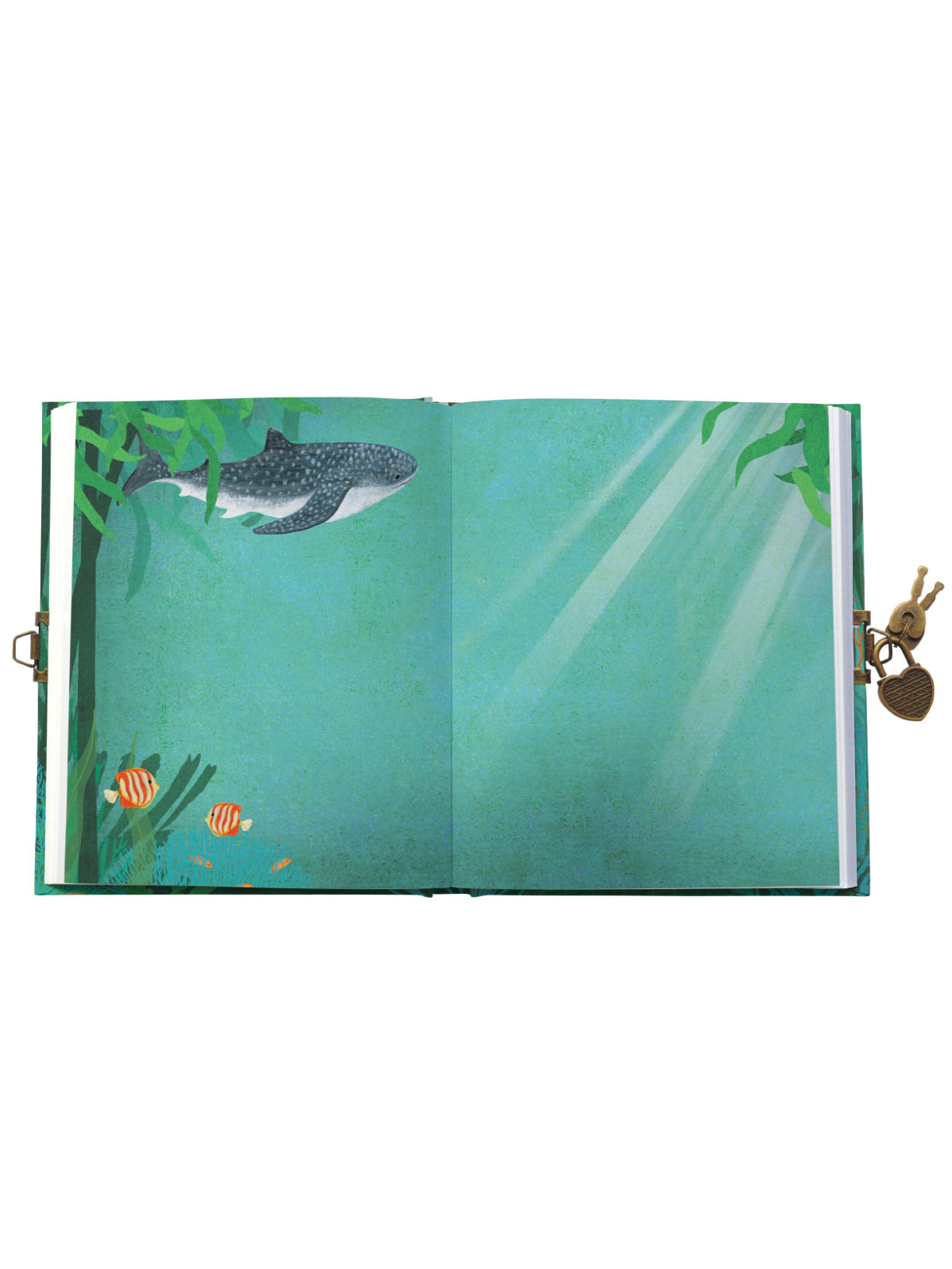 Whale Song Lockable Notebook Diary - My American Goods