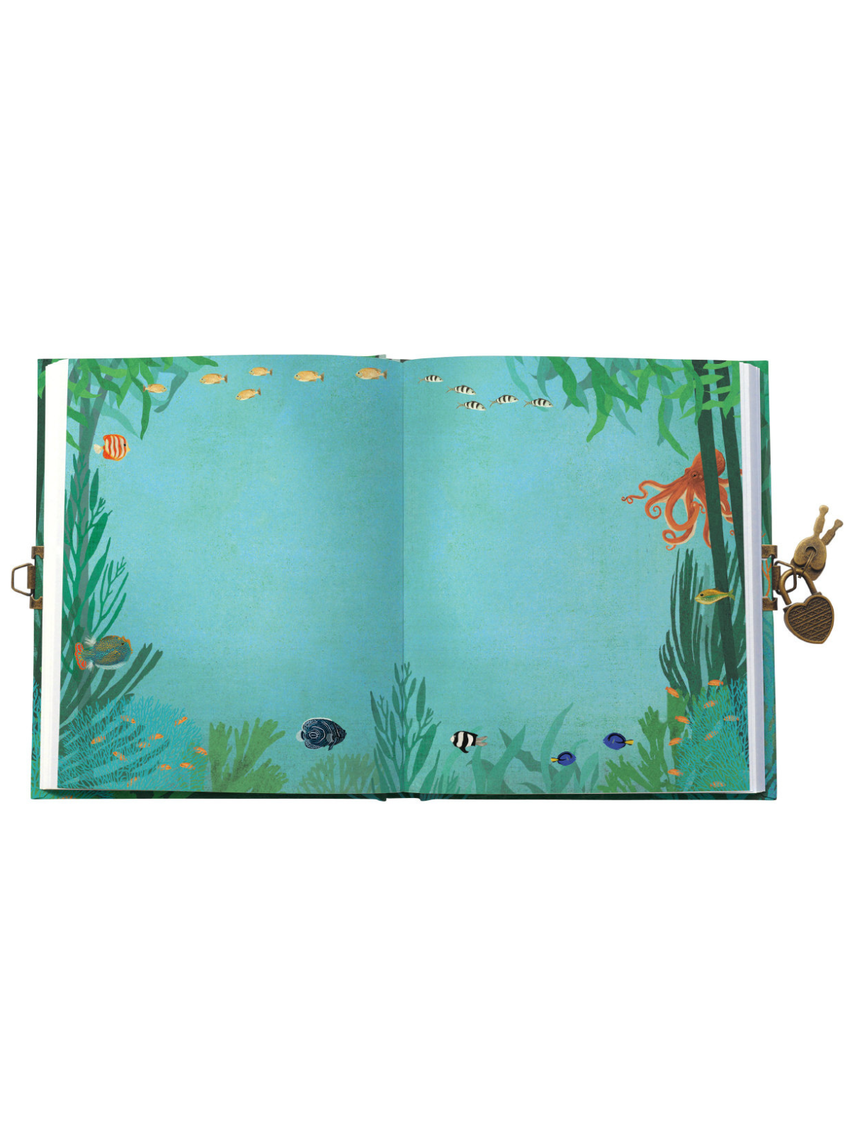 Whale Song Lockable Notebook Diary - My American Goods