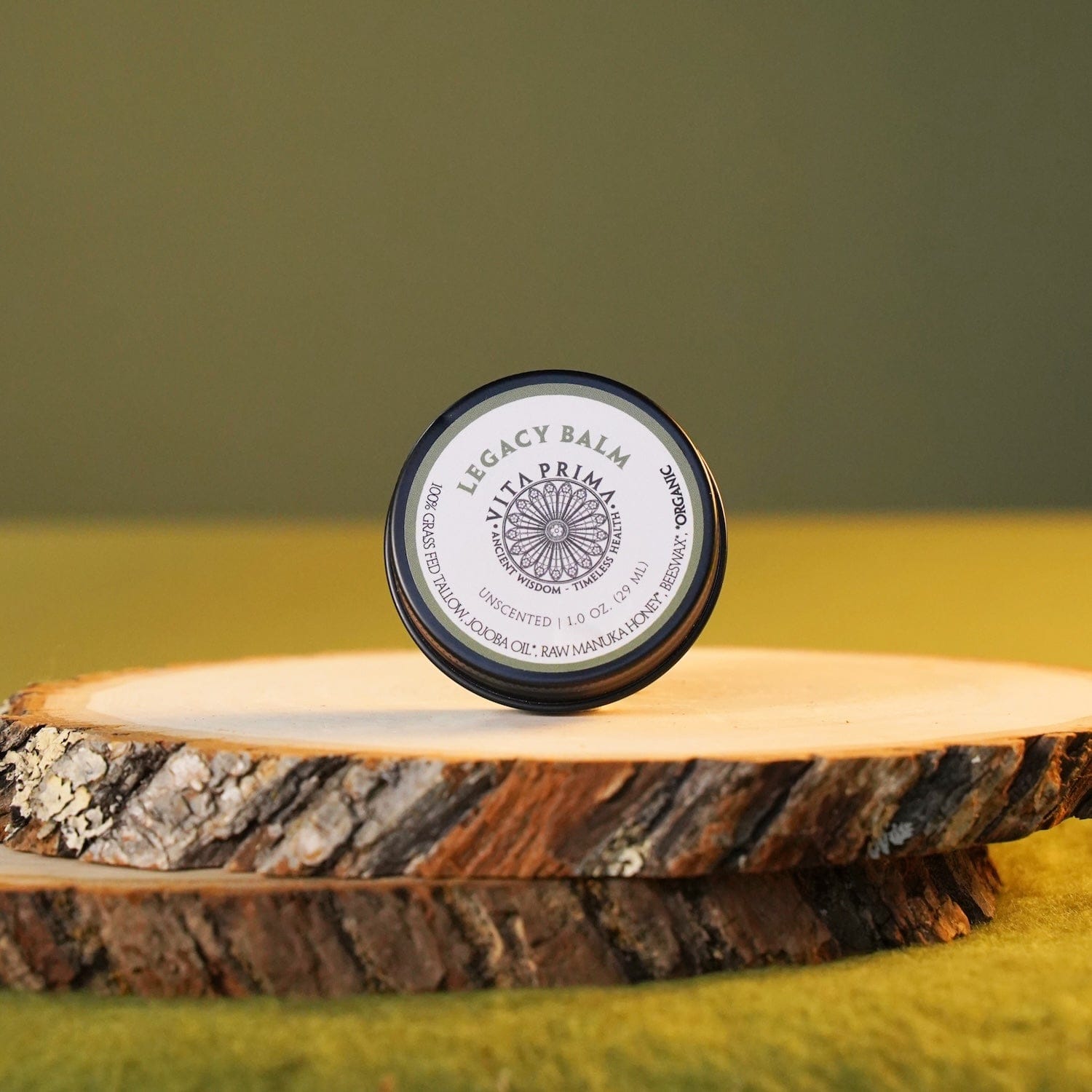 Vita Prima (Unscented) 1 fl. oz. (29 ml) Legacy Tallow Balm