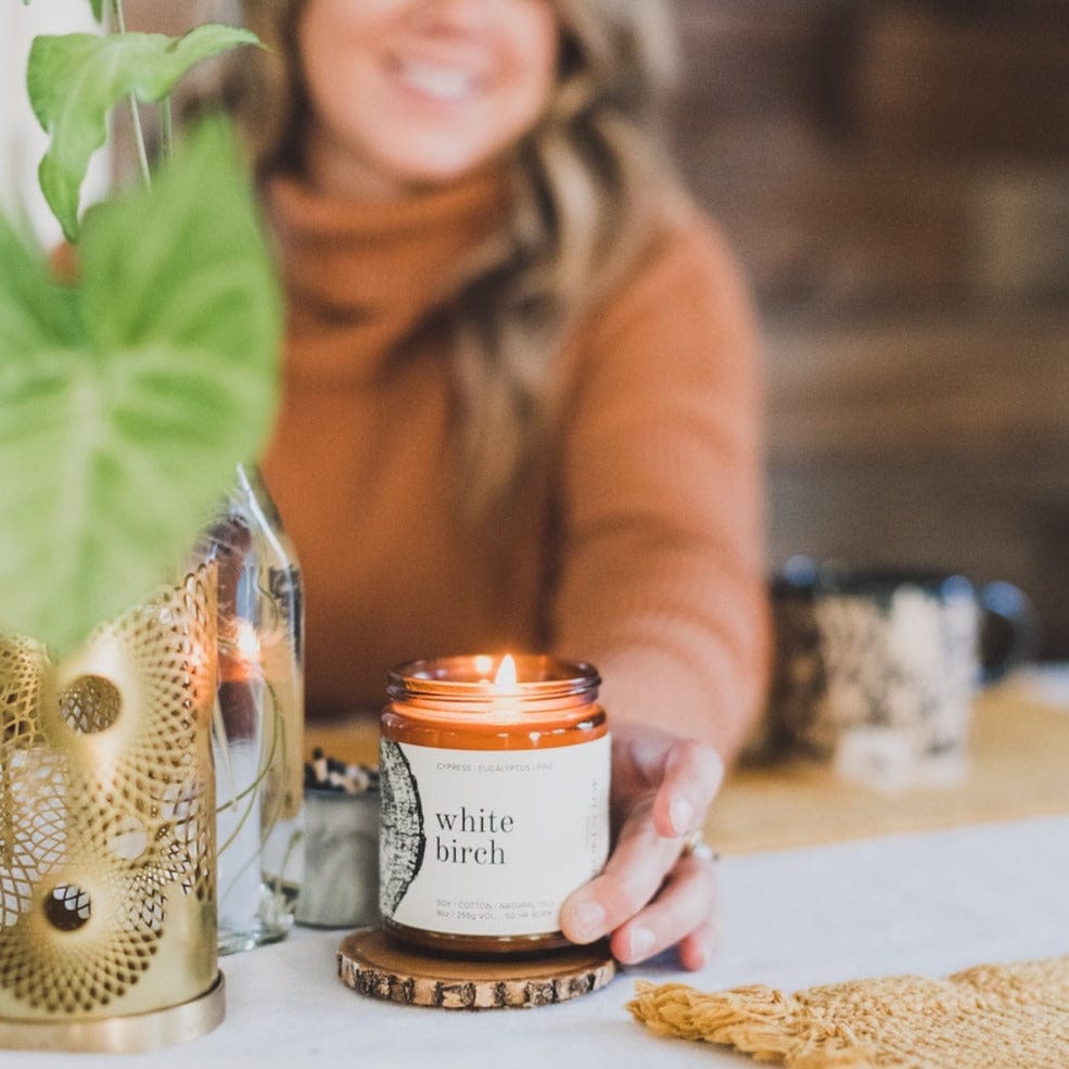 White Birch Soy Candle - My American Goods