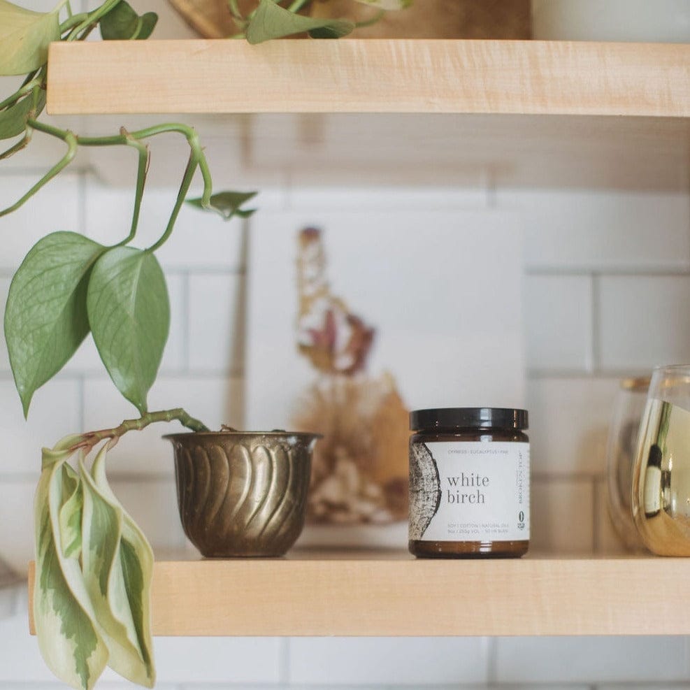 White Birch Soy Candle - My American Goods