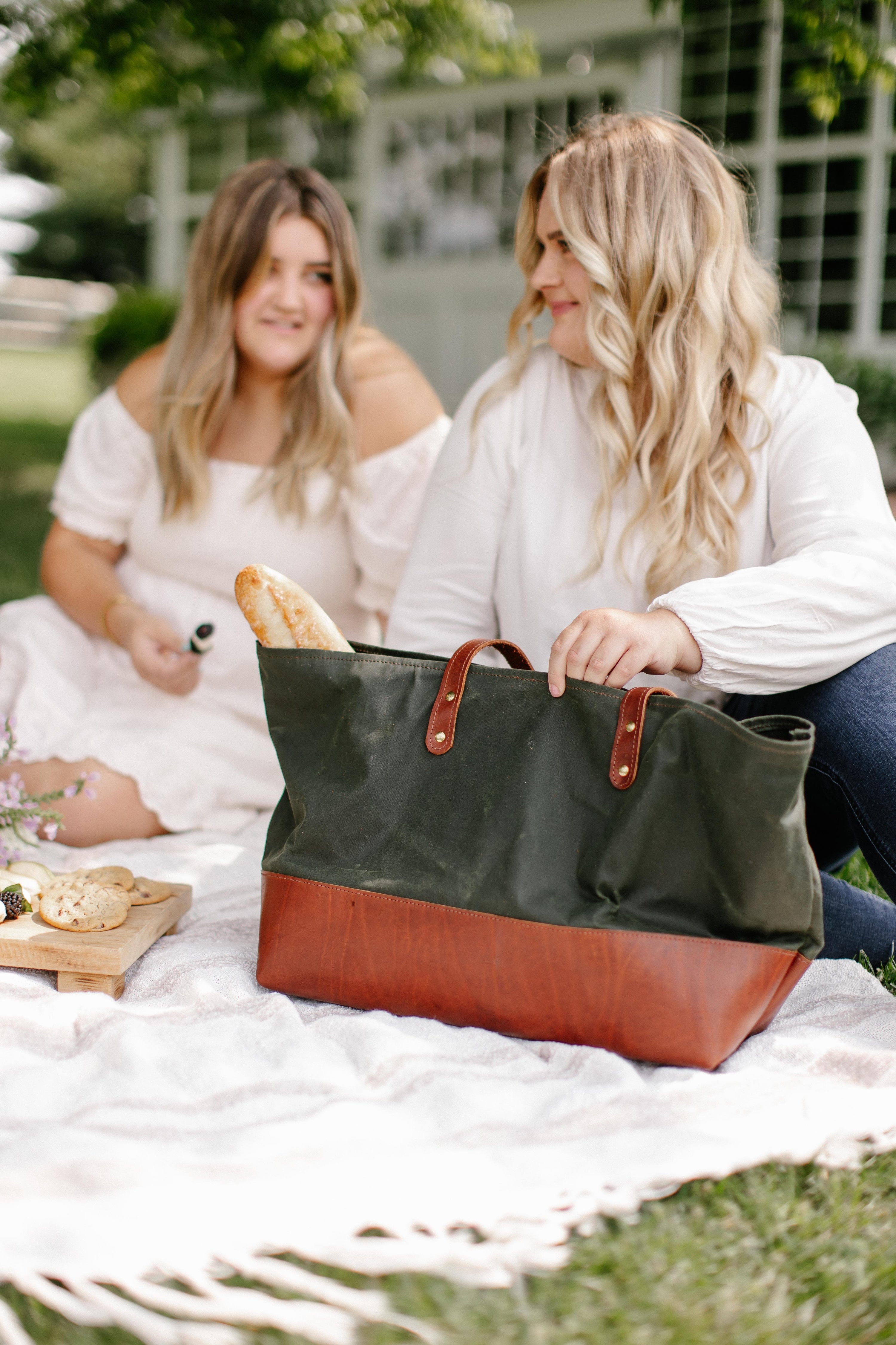 Urban Southern Totes Hunter Large Canvas Tote
