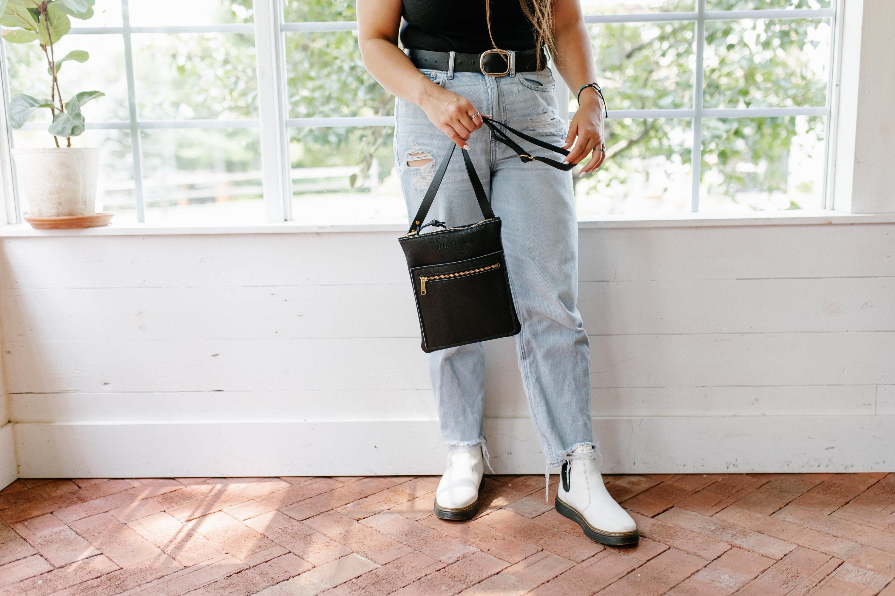 Urban Southern Bags Black Urban Slim Crossbody