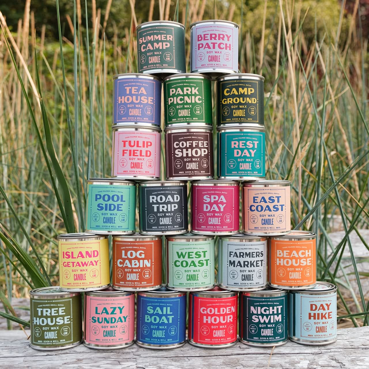 Good & Well Supply Co Candles Golden Hour Happy Place Candle