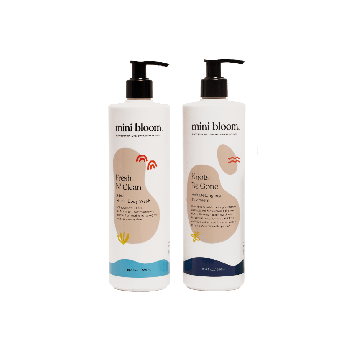 mini bloom Product Bath Time Duo