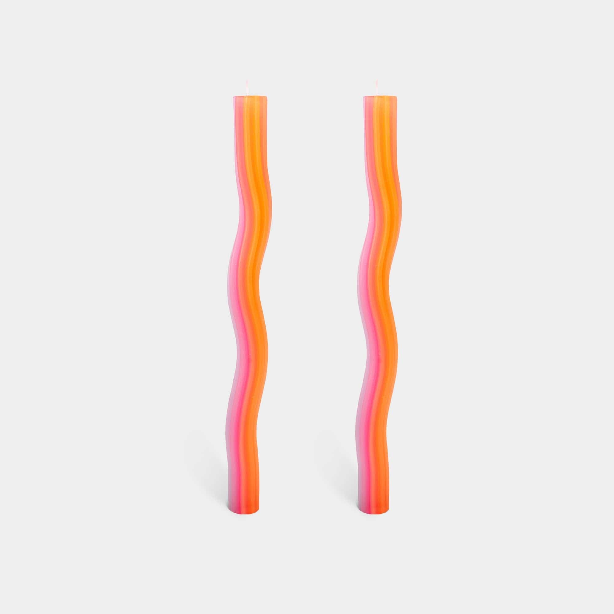 54Celsius Wiggle, Rope & Pivot Candles Wiggle Candles - Orange (2 pack)