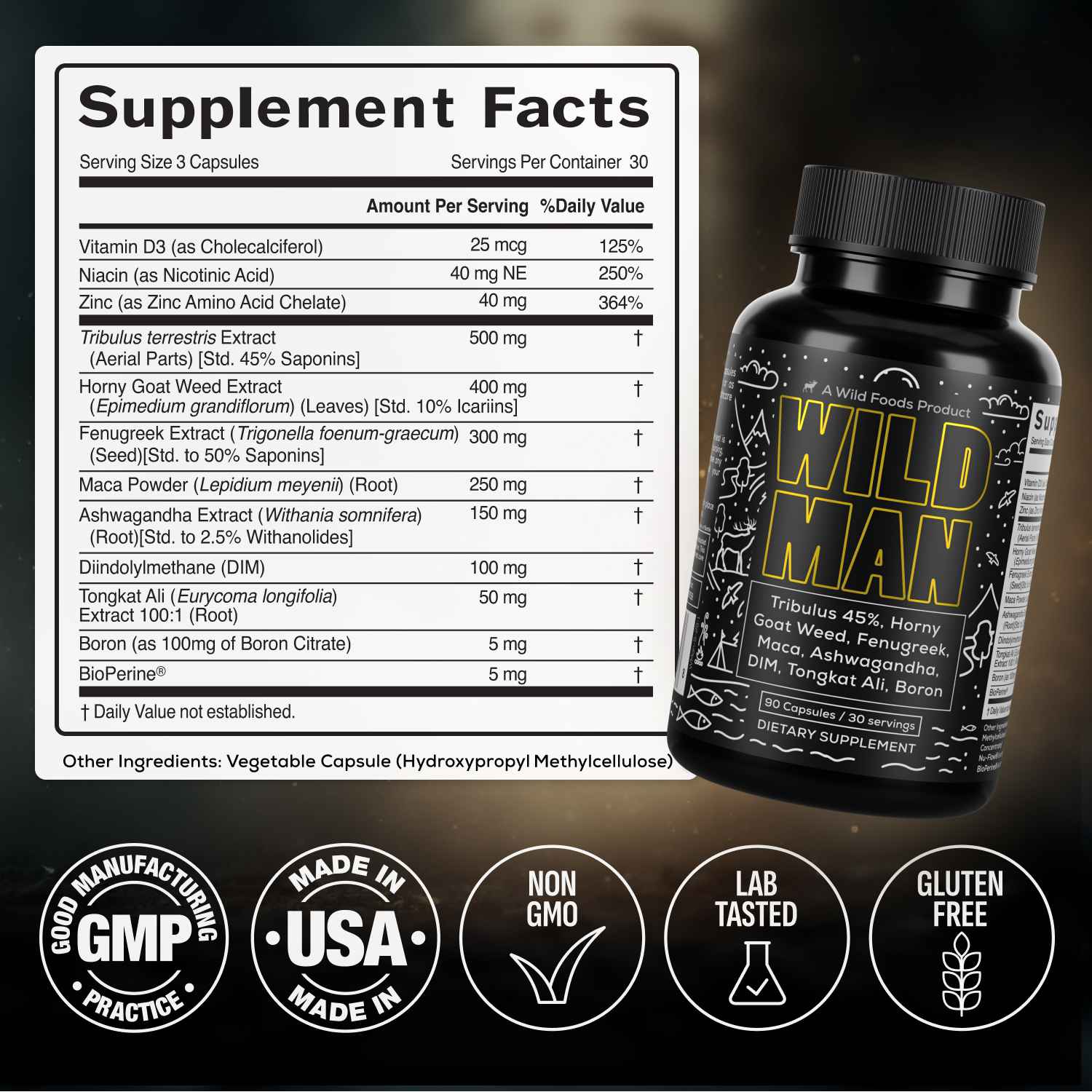 Wild Man Bundles: Natural Anabolic Support