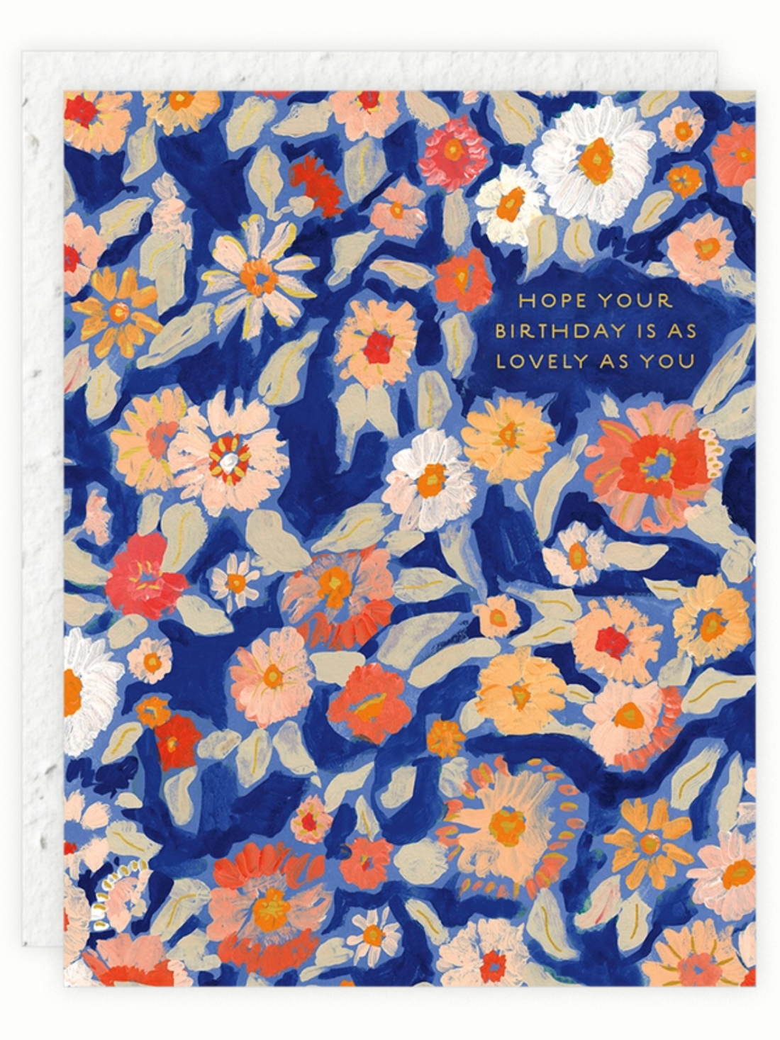 Wildflower Floral - Seeded Birthday Card - My American Goods