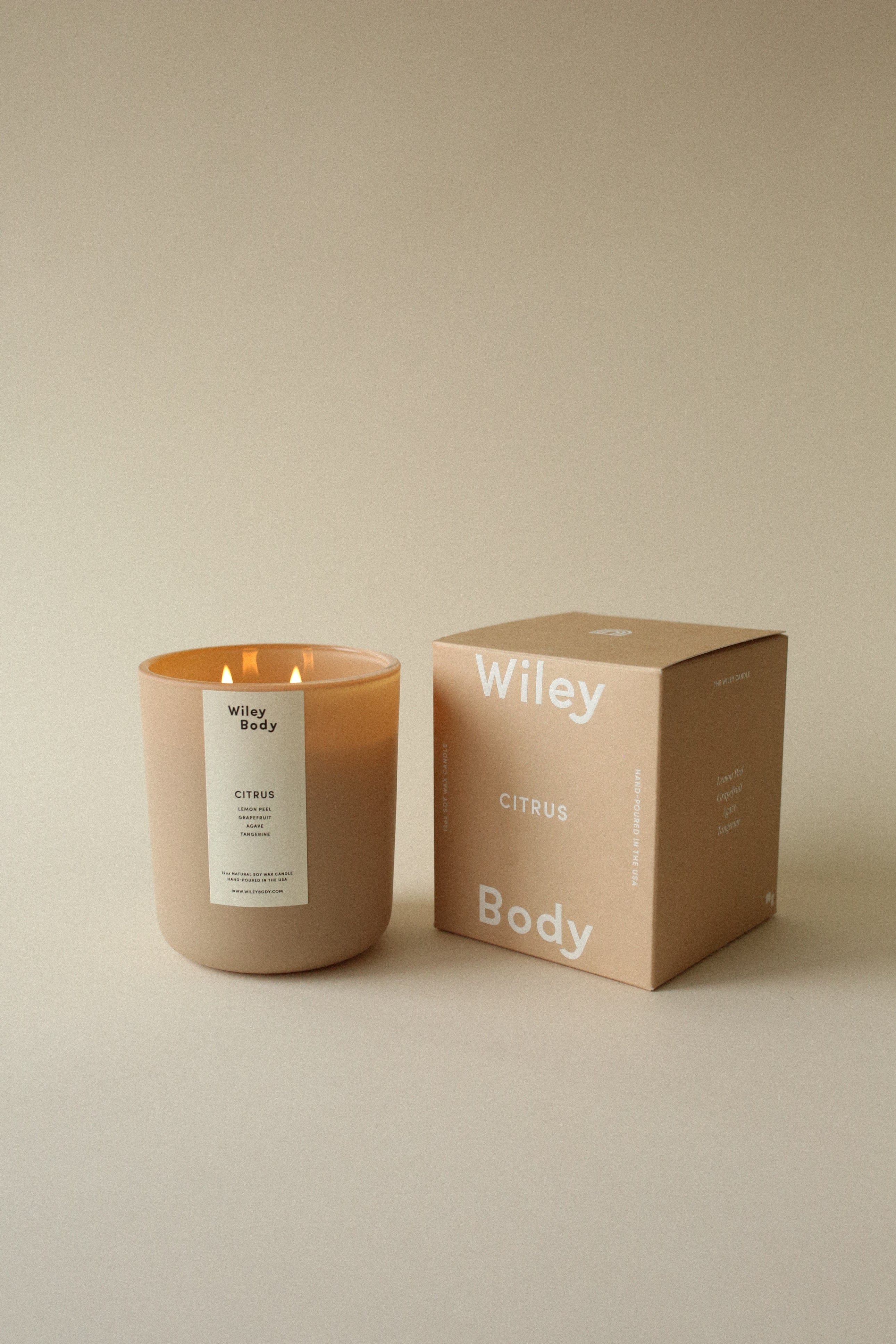 Wiley Body Candle The Candle - Citrus