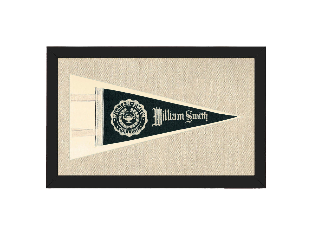 Vintage William Smith College Pennant