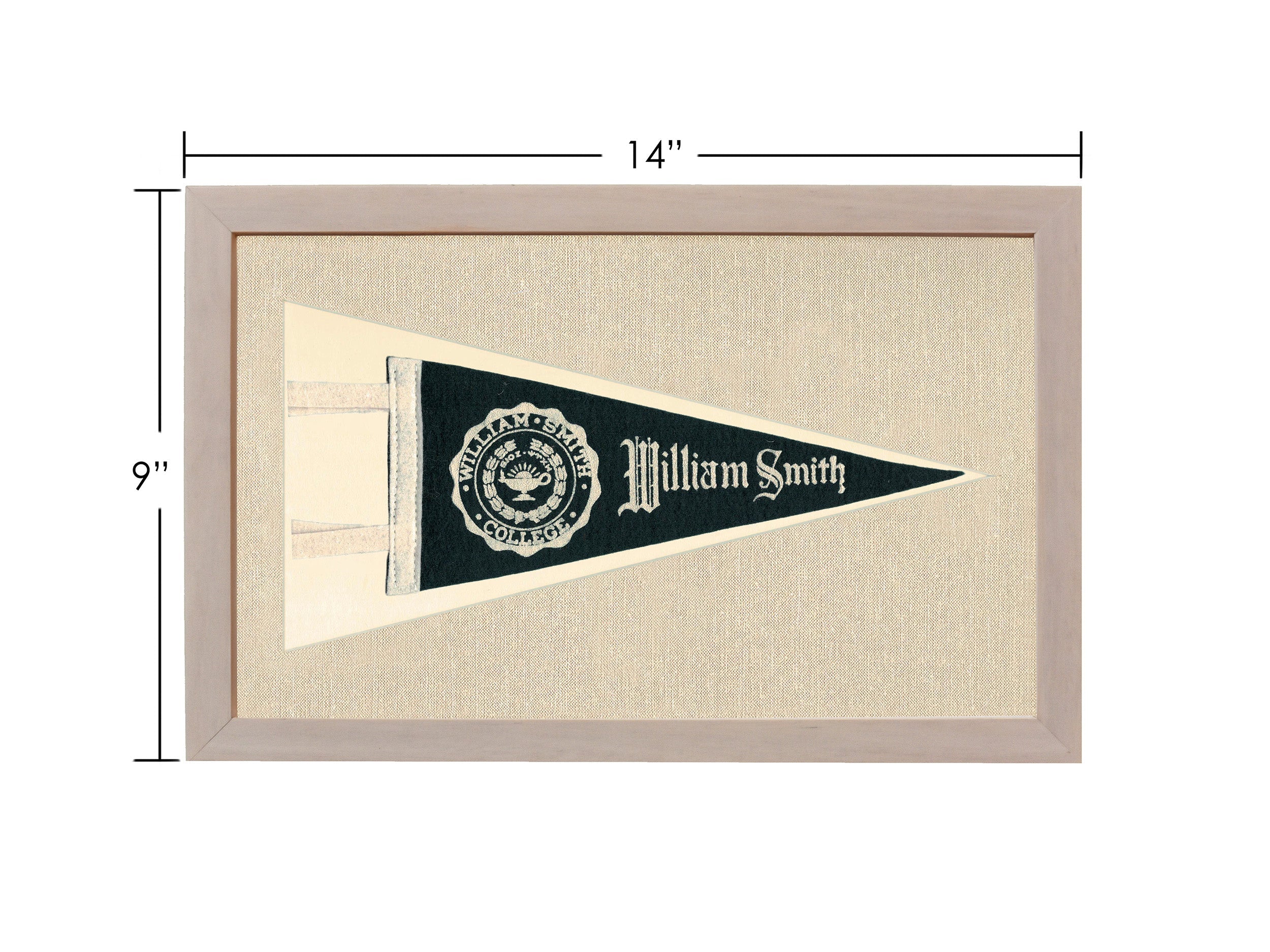 Vintage William Smith College Pennant