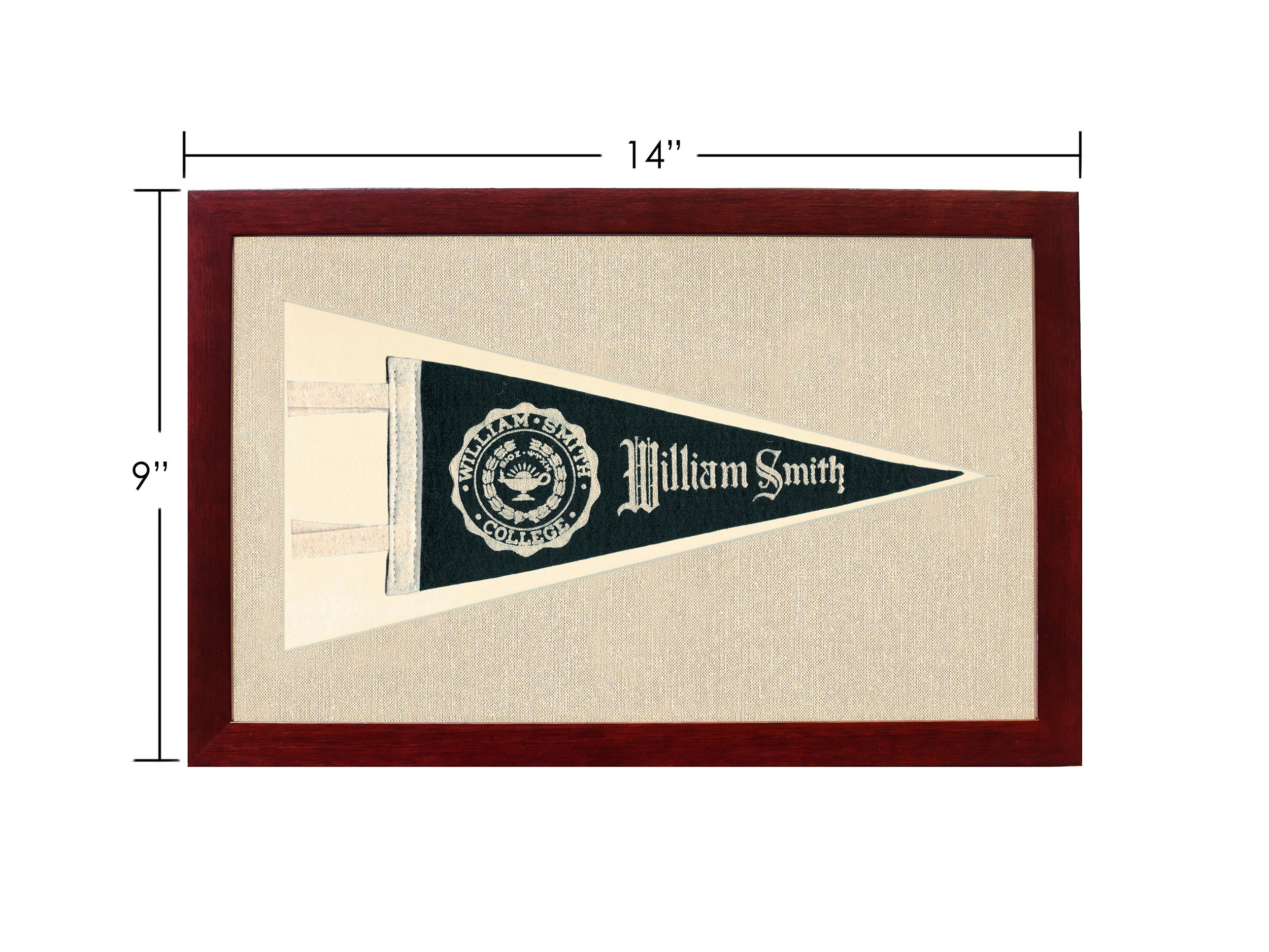 Vintage William Smith College Pennant