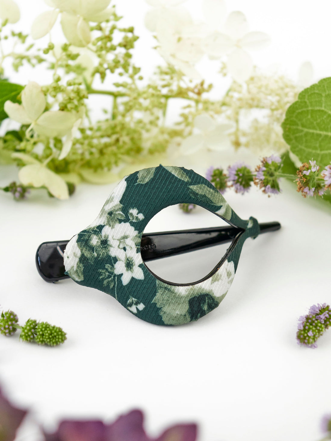 Winter Rose Arc Hair Clip - My American Goods