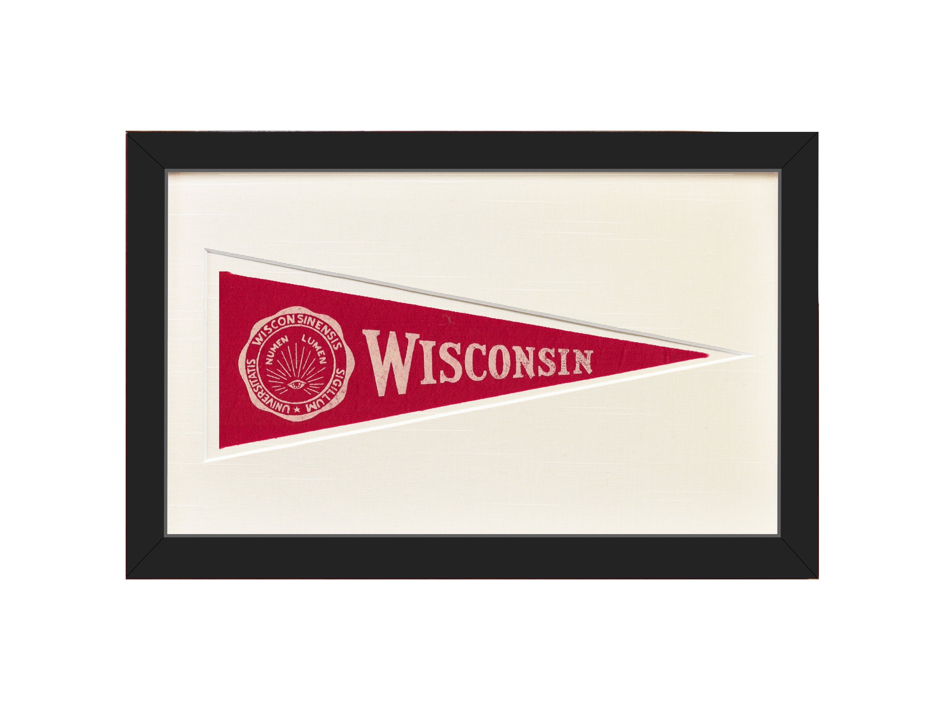 Vintage Wisconsin Hormel Pennant