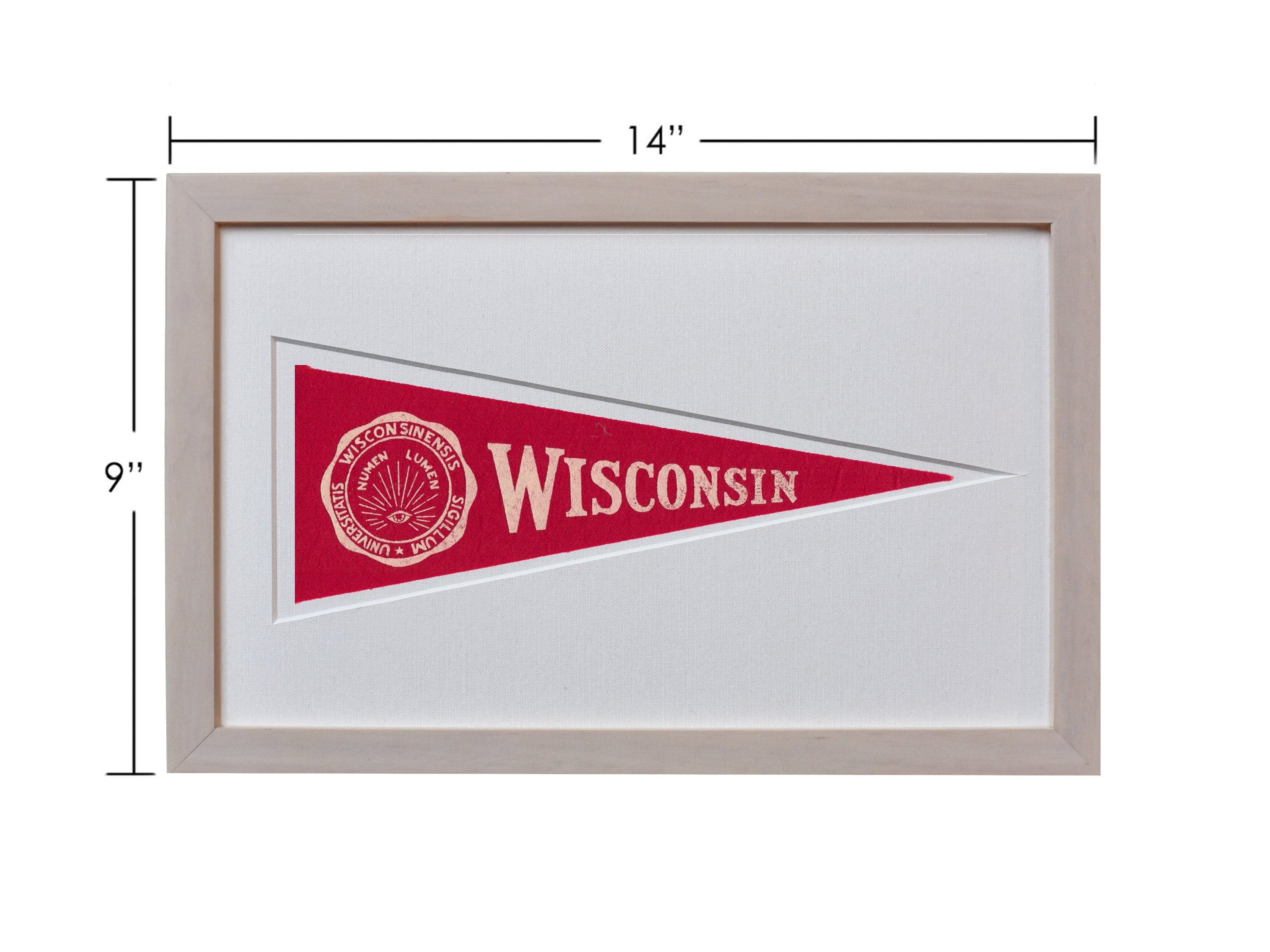 Americana Memories Vintage Wisconsin Hormel Pennant
