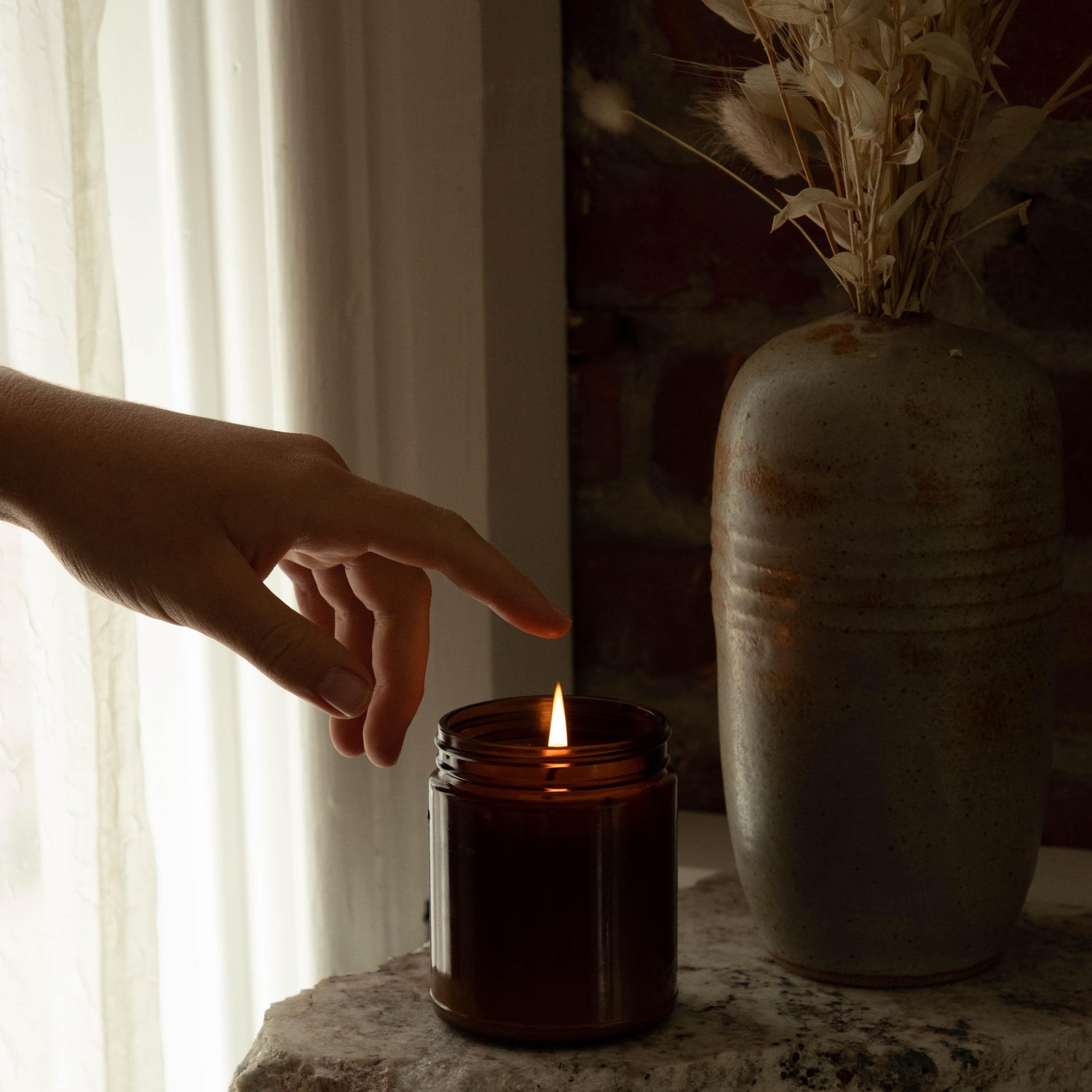 Coffee Bean + Cacao Candle - My American Goods