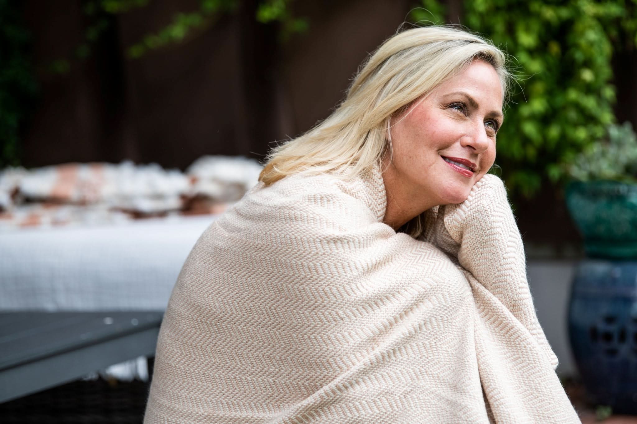 Chevron Pattern Soft Wool Throw Size Blanket - My American Goods