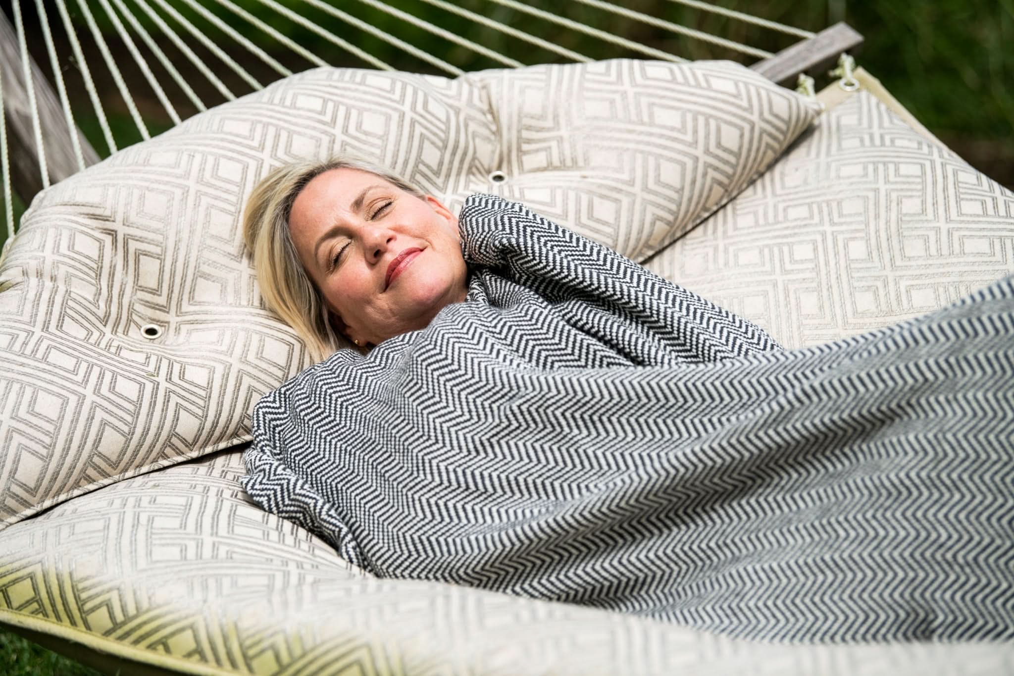 Chevron Pattern Soft Wool Throw Size Blanket - My American Goods