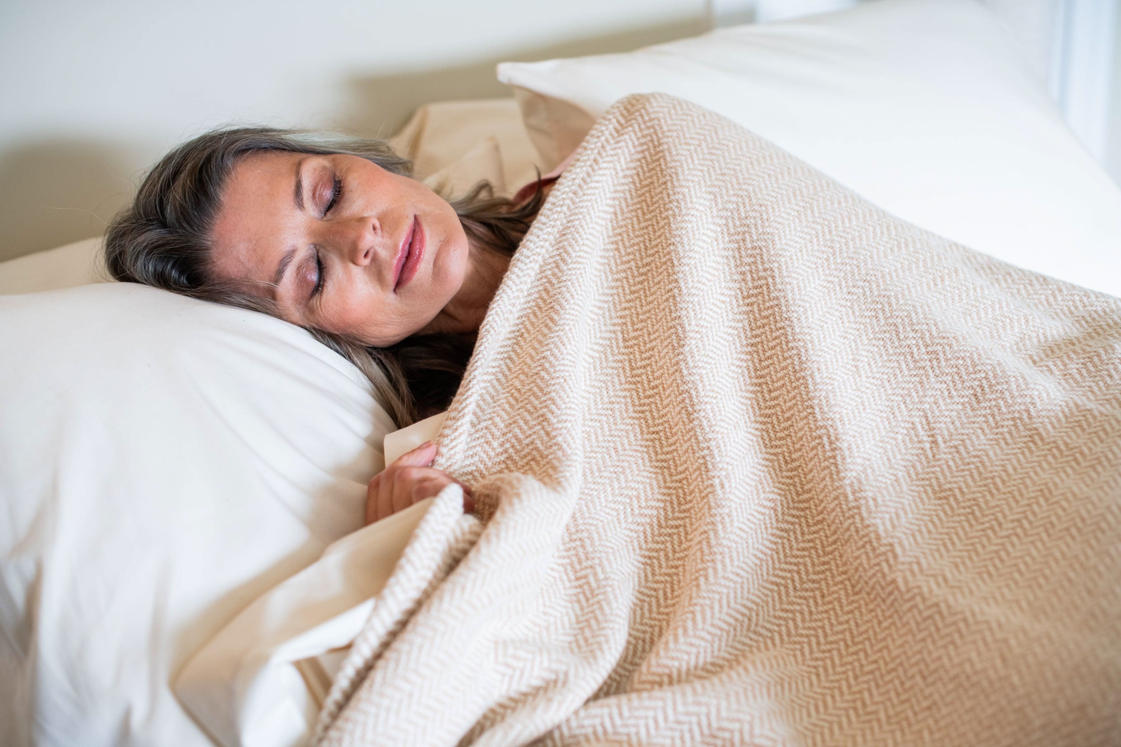 Herringbone Weave Cotton Blanket - My American Goods