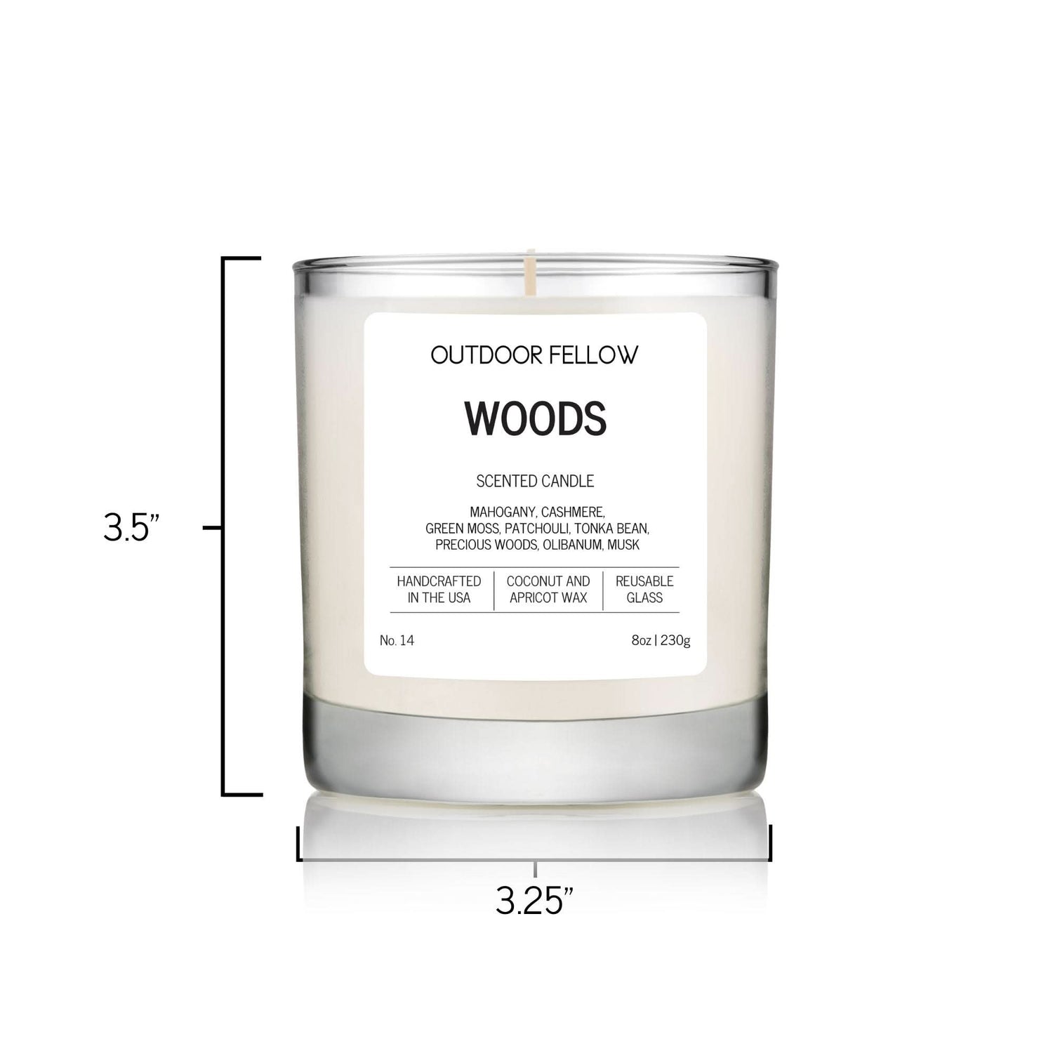 Woods Scented Candle - My American Goods