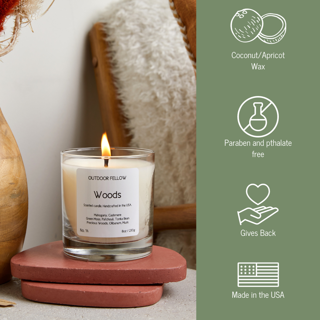 Woods Scented Candle - My American Goods