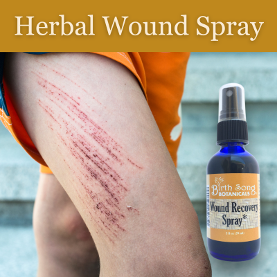 Herbal Wound Spray for First Aid - My American Goods