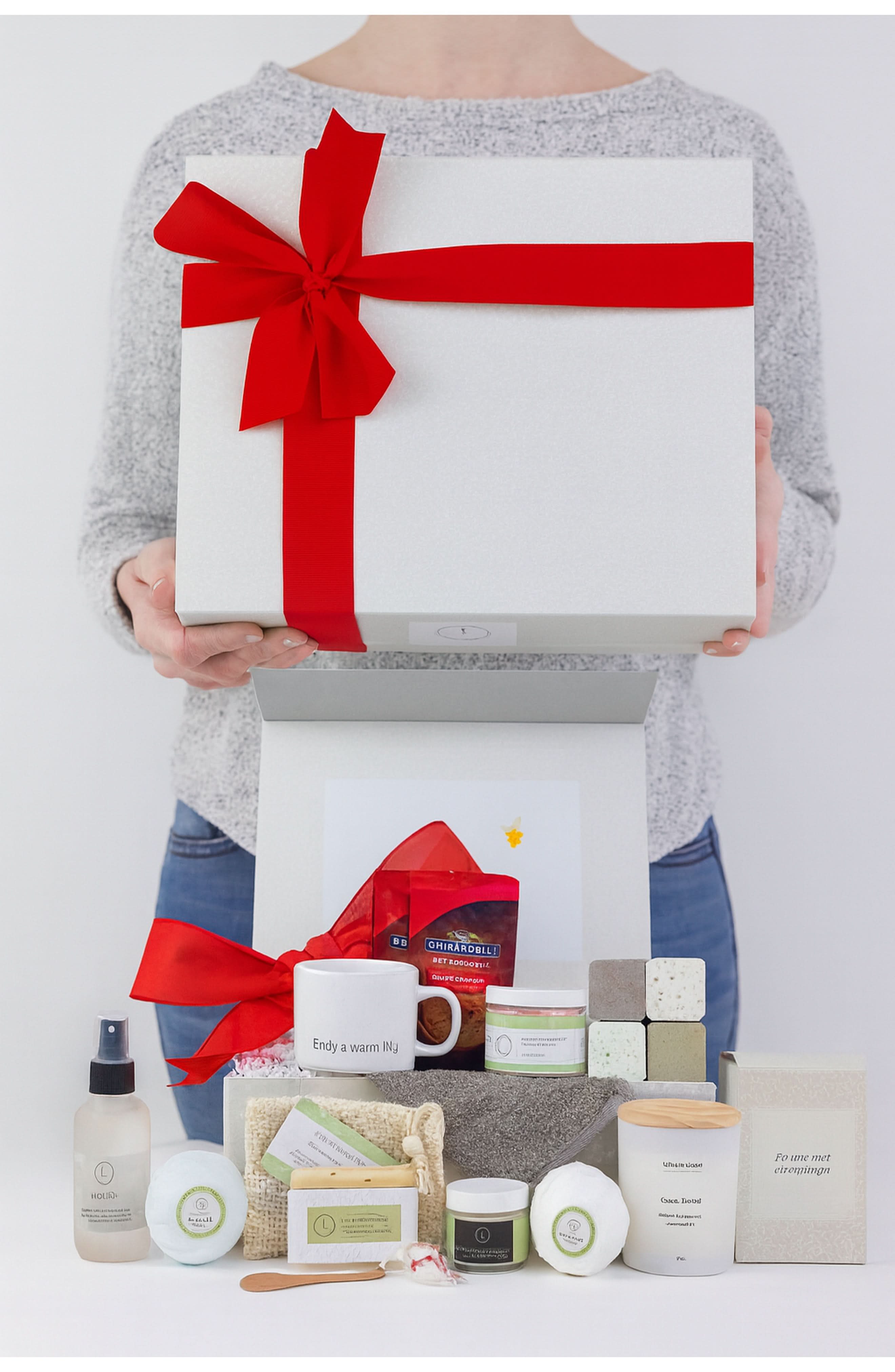 Lizush Gift set for Valentines Sending a BIG hug Luxury Gift Spa Set - Full on Pampering